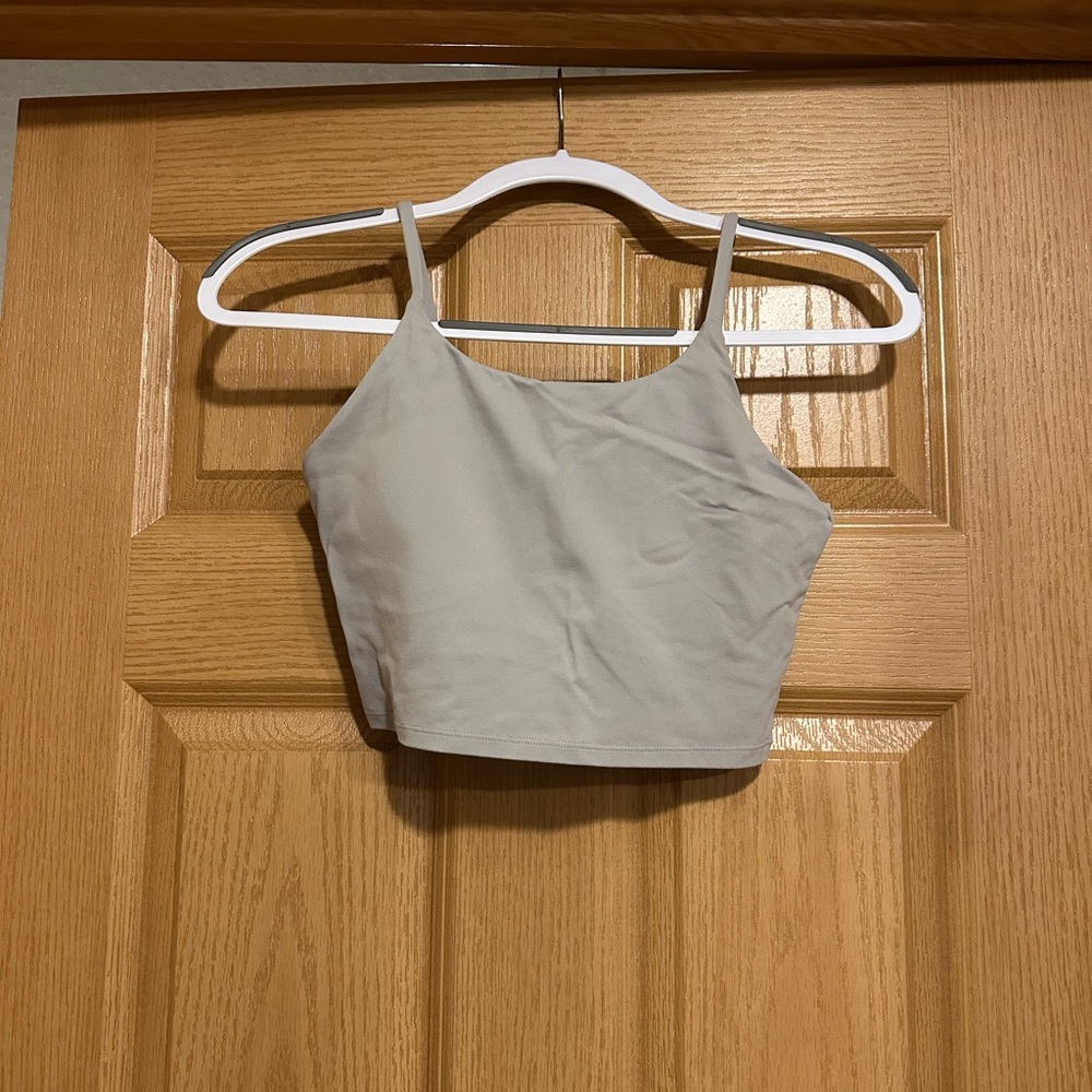 Amazon gray workout top